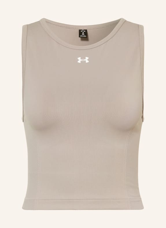 UNDER ARMOUR Tank top UA VANISH SZAROBRĄZOWY