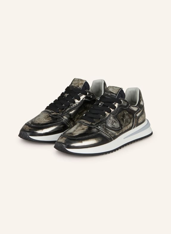 PHILIPPE MODEL Sneaker TROPEZ 2.1 SCHWARZ/ SILBER