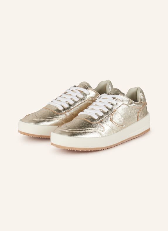 PHILIPPE MODEL Sneaker NICE LOW GOLD