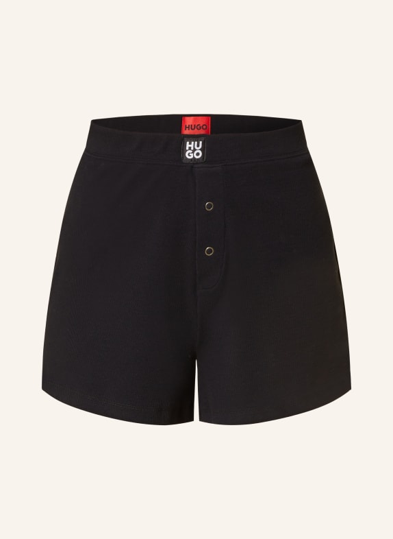 HUGO Schlafshorts LUNA SCHWARZ