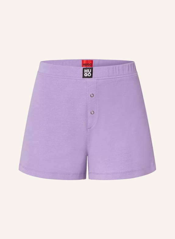 HUGO Pajama shorts LUNA LIGHT PURPLE