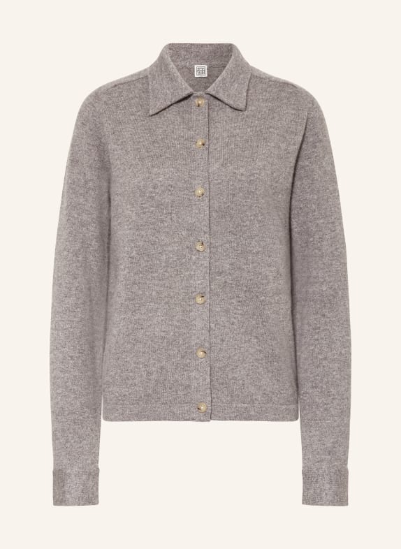 TOTEME Cashmere cardigan GRAY