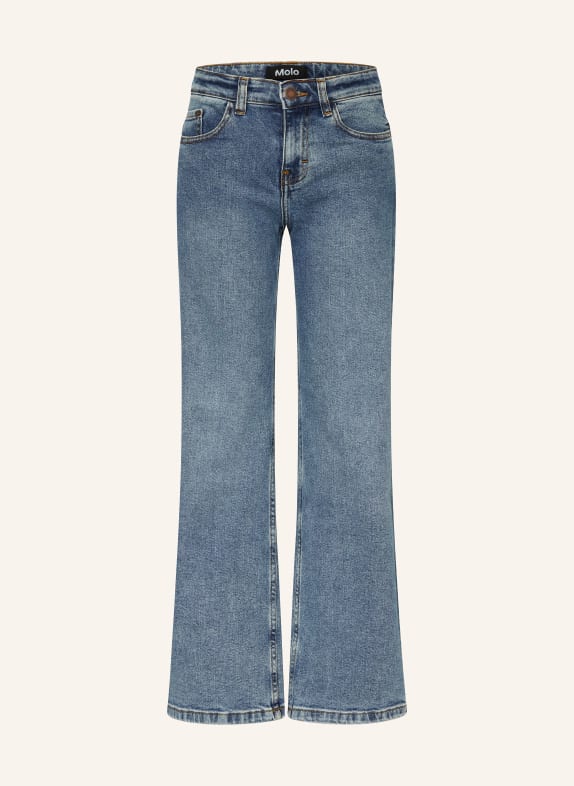 molo Jeans ASTA Straight Fit 1106 worn denim