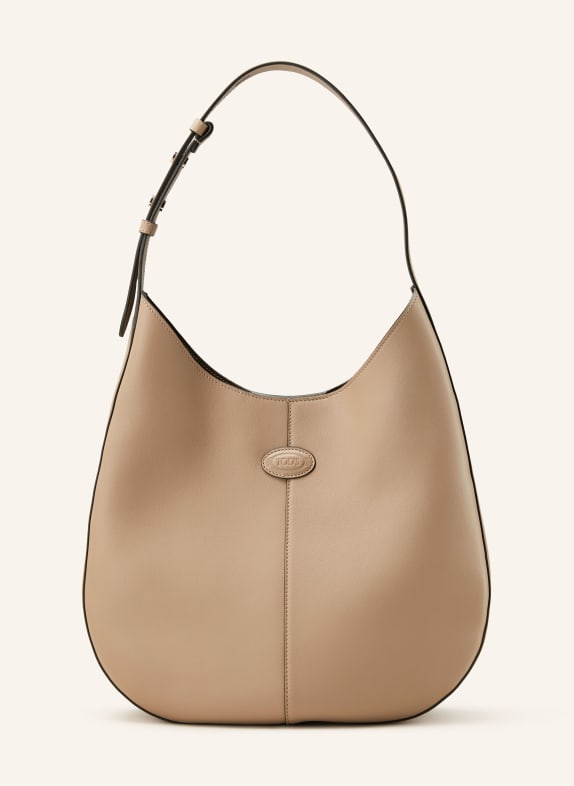 TOD'S Hobo bag with pouch LIGHT BROWN