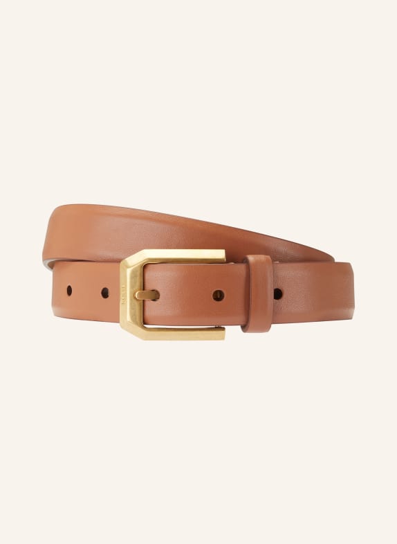 TOD'S Leather belt BROWN