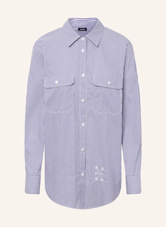 JOOP! Shirt blouse WHITE/ PURPLE