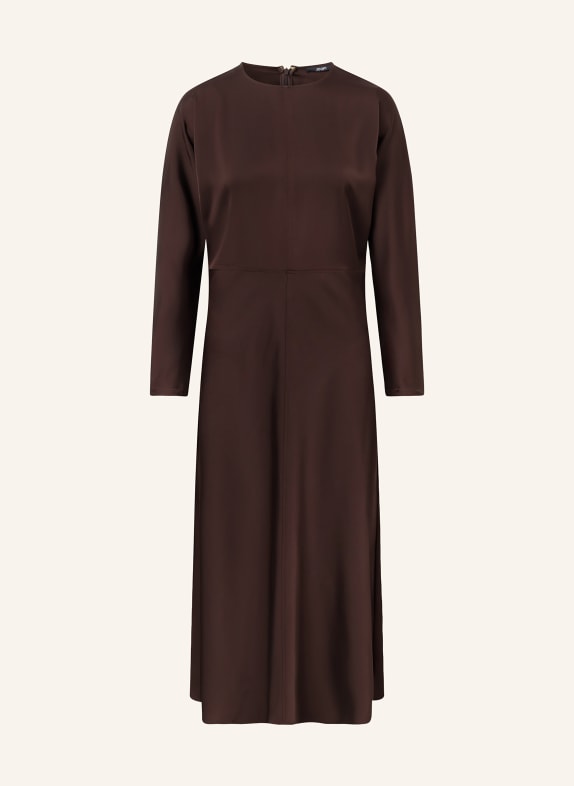 JOOP! Satin dress DARK BROWN