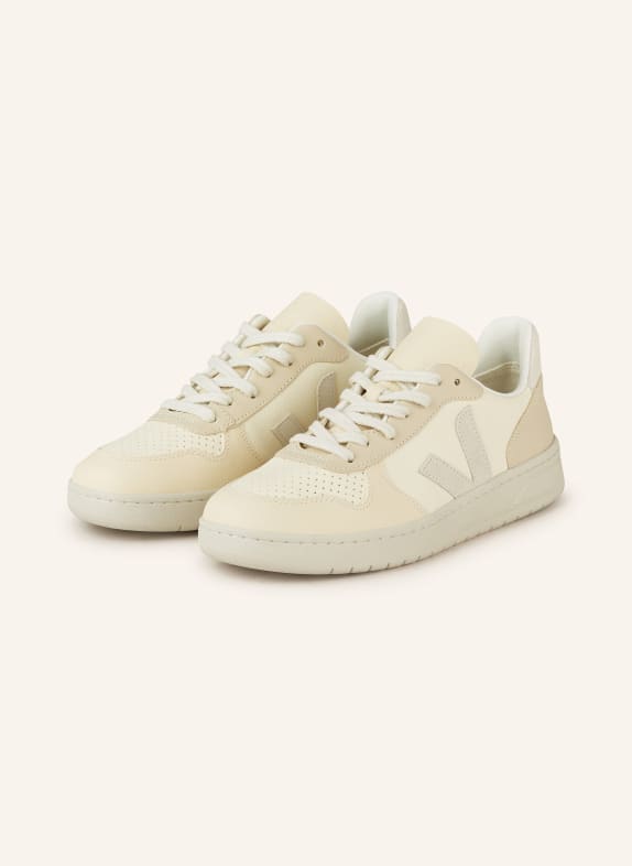 VEJA Sneaker V-10 ECRU/ CREME