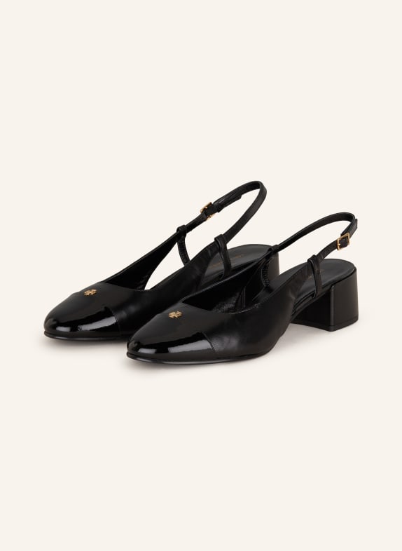 TORY BURCH Slingpumps SCHWARZ