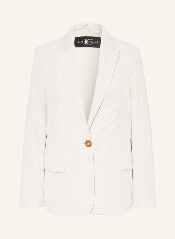 LUISA CERANO Cordblazer ECRU