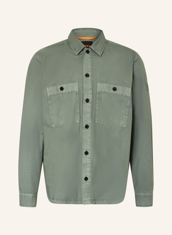 BOSS Overshirt LOCKY GRÜN