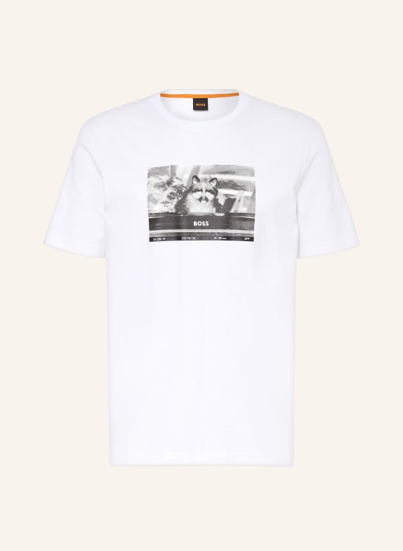 BOSS T-Shirt WILDS WEISS/ GRAU/ SCHWARZ