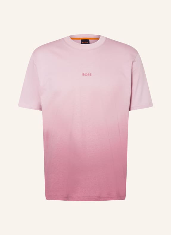 BOSS T-Shirt GRADIENT ROSA/ ROSÉ