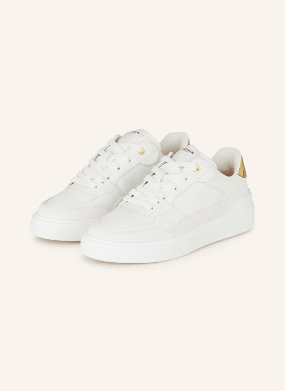 BALMAIN Sneakers B-COURT WHITE/ GOLD