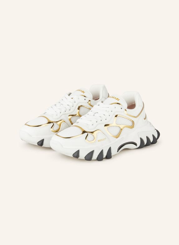 BALMAIN Sneakers B-EAST WHITE/ GOLD