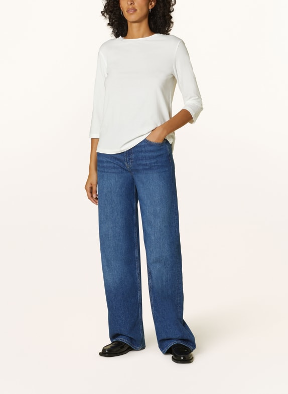 WEEKEND Max Mara Cămașă MULTIA cu mâneci 3/4 ALB