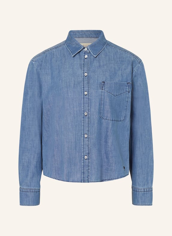 WEEKEND Max Mara button-up long-sleeve shirt Verde BLUE