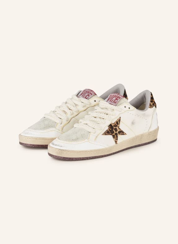 GOLDEN GOOSE Sneakers BALL STAR WHITE/ GRAY