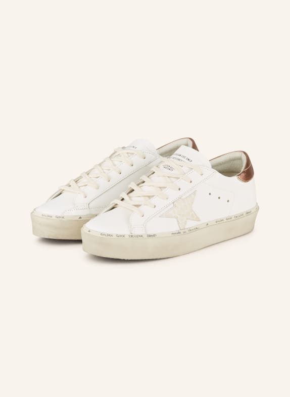 GOLDEN GOOSE Sneakers HI STAR WHITE/ CREAM/ ROSE GOLD