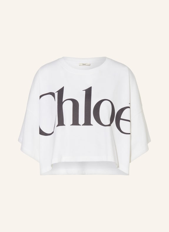 Chloé Cropped-Shirt ECRU