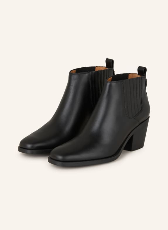 TOD'S Stiefeletten SCHWARZ