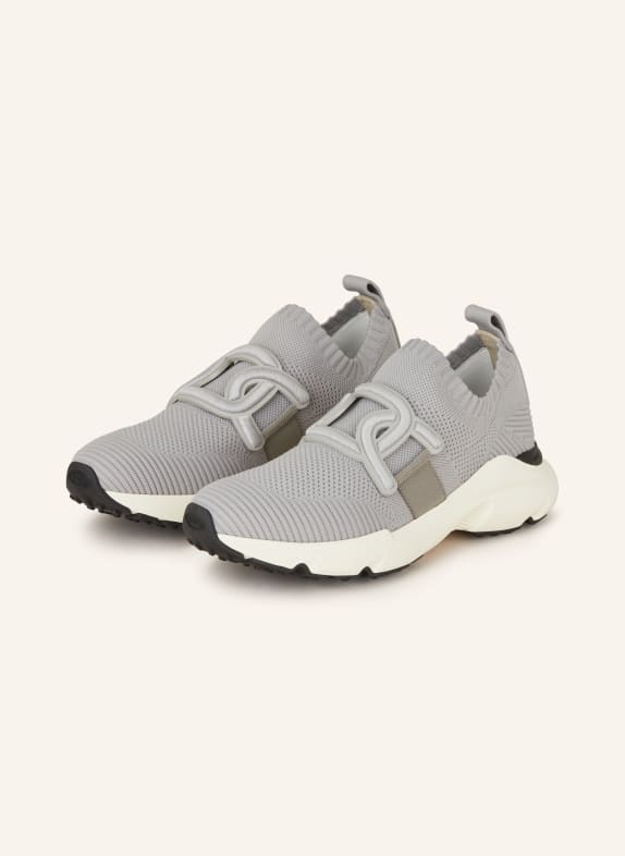 TOD'S Slip-on sneakers GRAY