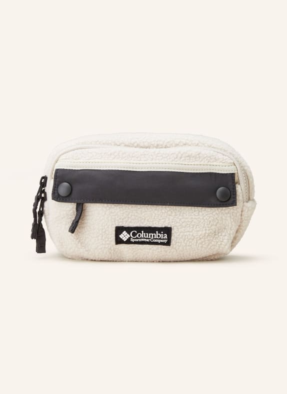 Columbia Waist bag with teddy CREAM