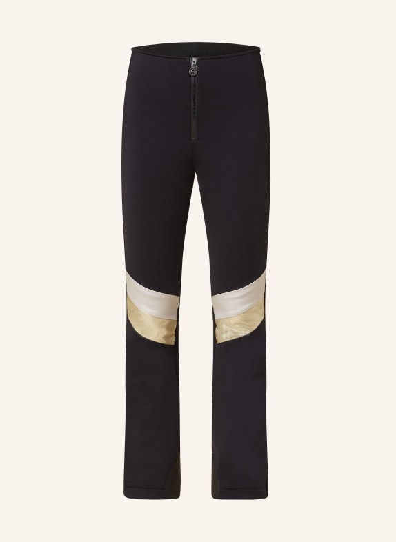 SPORTALM Softshell-Skihose SCHWARZ/ HELLGRAU/ GOLD