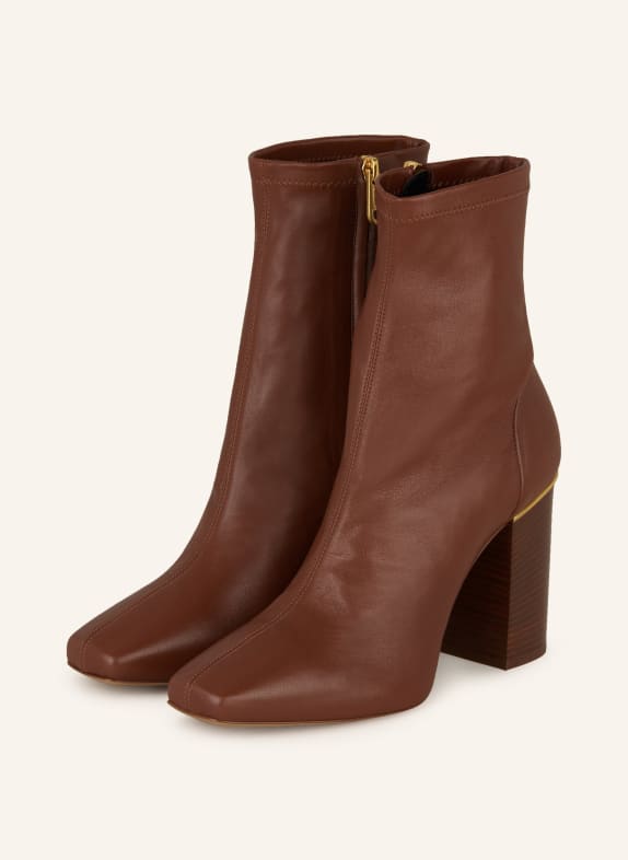 Chloé Ankle boots AMBRE 246 COGNAC BROWN