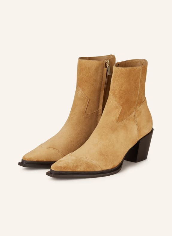 JIMMY CHOO Cowboy Boots CECE AB 60 CAMEL