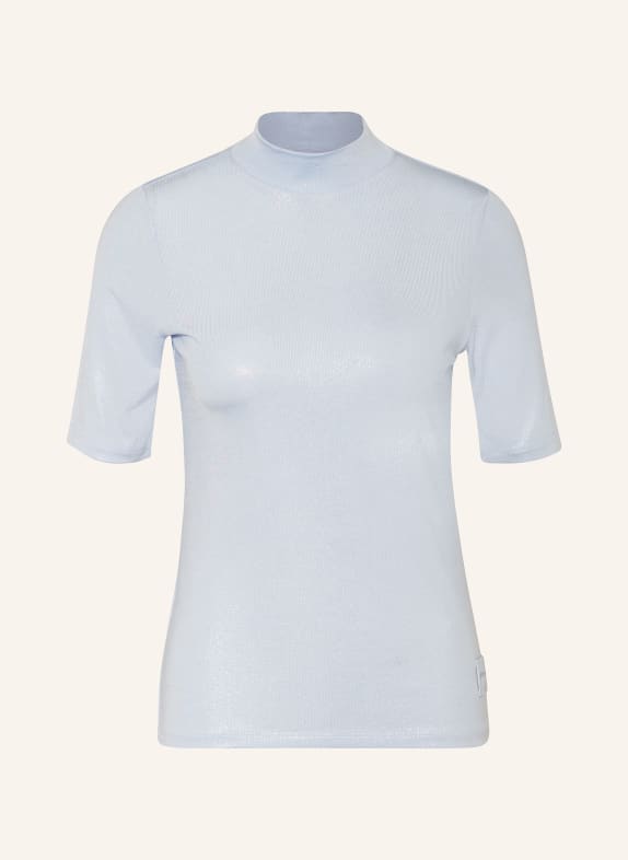 SPORTALM T-shirt MILANO with glitter thread LIGHT BLUE