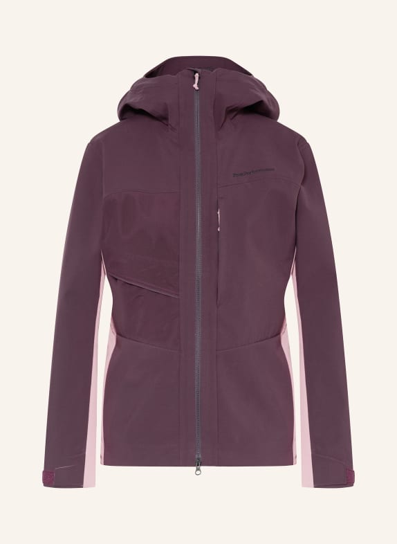 Peak Performance Softshell-Jacke ASCENT LILA/ ROSA