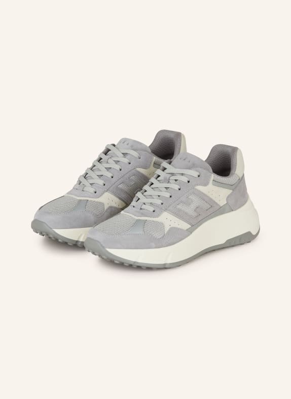 HOGAN Sneaker ALLACCIATO GRAU/ ECRU/ CREME