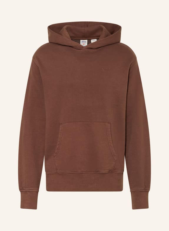 Levi's® Hoodie COZY UP DUNKELBRAUN