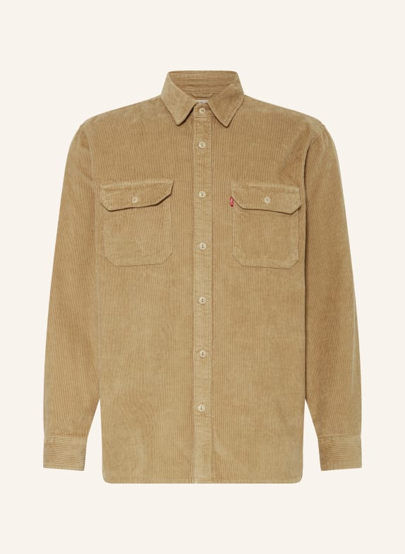 Levi's® Corduroy shirt JACKSON WORKER relaxed fit LIGHT BROWN