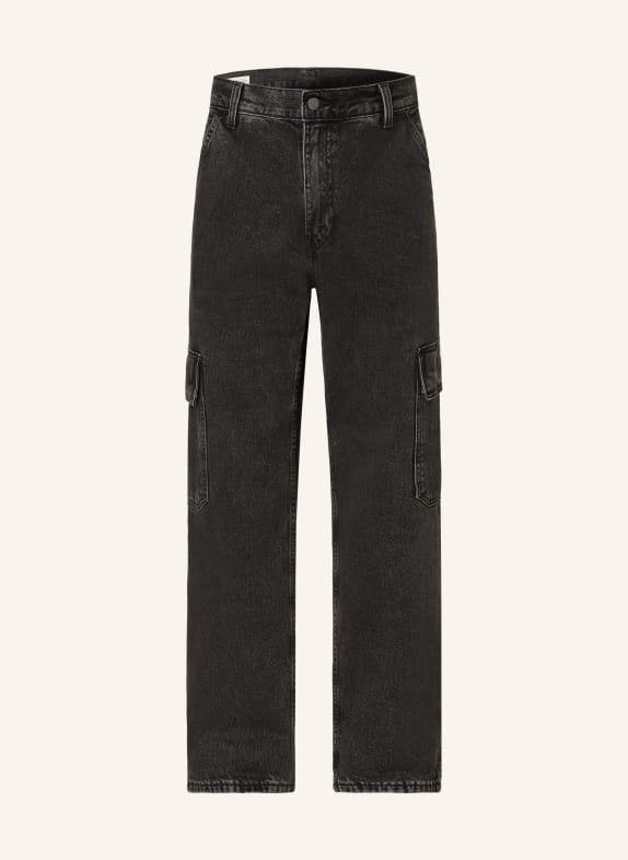 Levi's® Cargo džíny 568™ LOOSE STRAIGHT Regular Fit 02 Dark Indigo - Worn In