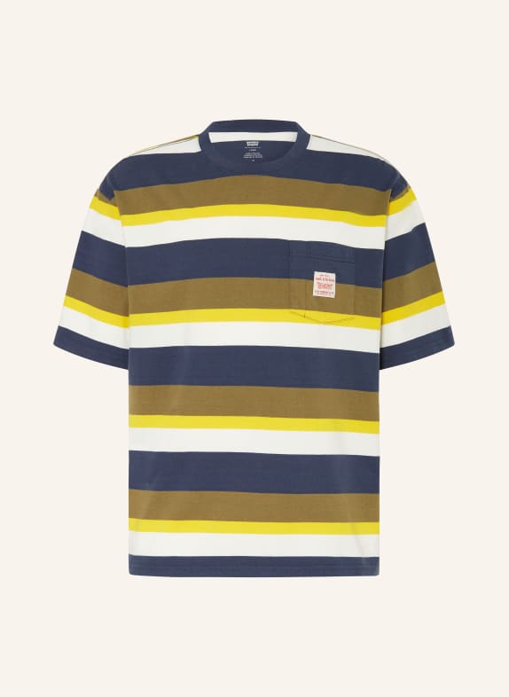 Levi's® T-shirt DARK BLUE/ WHITE/ YELLOW