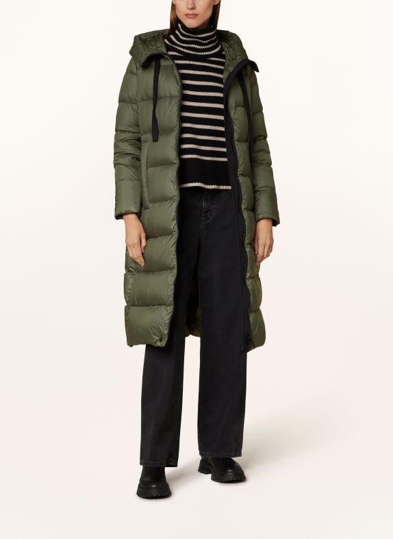 PEUTEREY Down coat NUNKI KHAKI