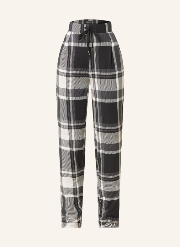 JOCKEY Schlafhose TRUE YOU SCHWARZ/ WEISS