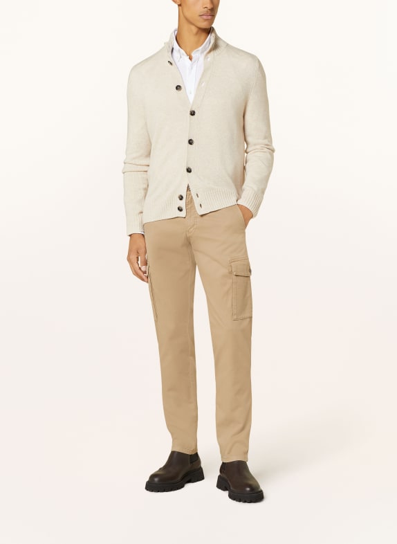 STROKESMAN'S Pantaloni cargo CAVALERY Slim Fit BEJ