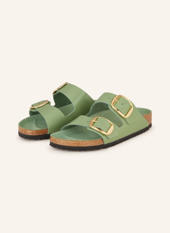 BIRKENSTOCK Slides ARIZONA BIG BUCKLE GREEN