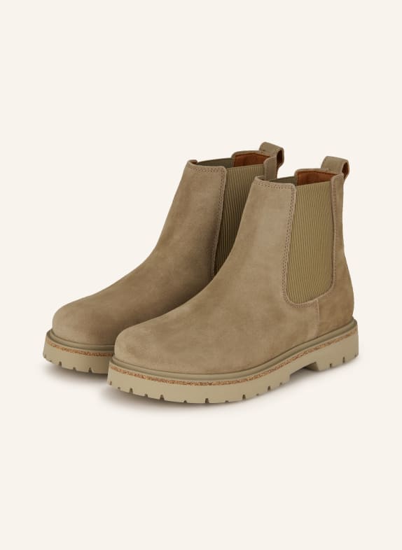 BIRKENSTOCK Chelsea-Boots HIGHWOOD SLIP ON TAUPE