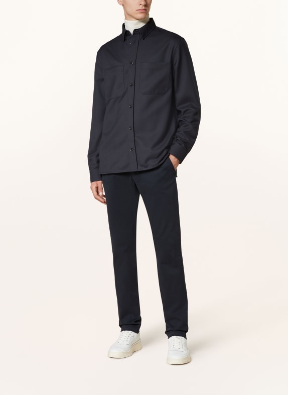 PAUL Chino Comfort Fit DONKERBLAUW
