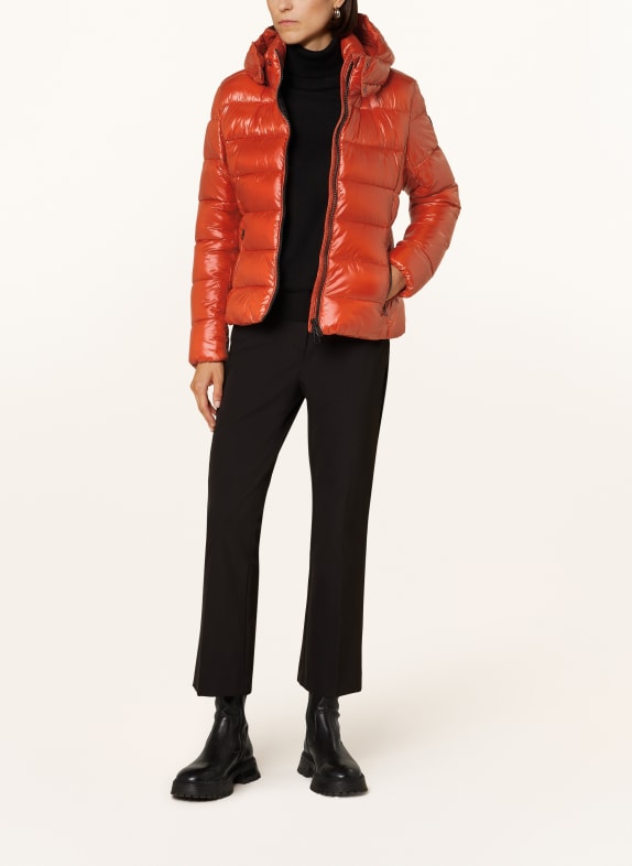 SAVE THE DUCK Quilted jacket DARK ORANGE