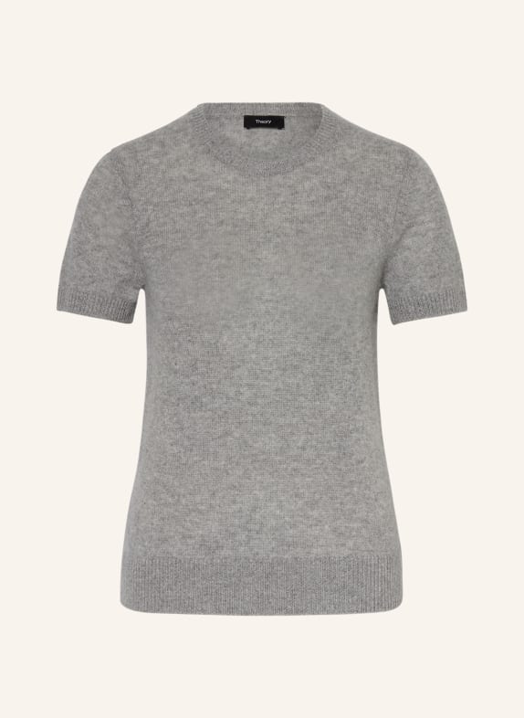 Theory Knit shirt in cashmere GRAY