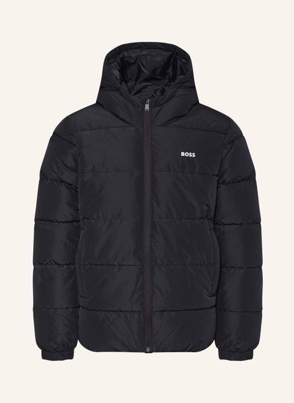 BOSS Steppjacke SCHWARZ