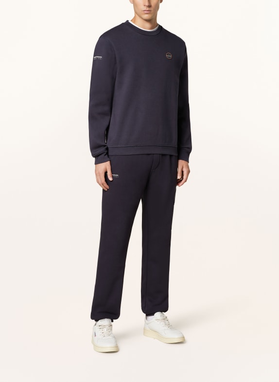 NAPAPIJRI Sweatshirt BADGE DONKERBLAUW
