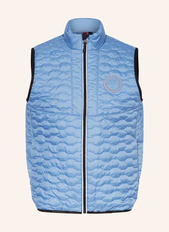 NAPAPIJRI Quilted vest SARINE LIGHT BLUE