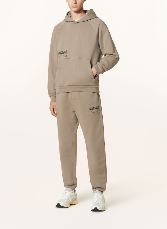 NAPAPIJRI Hoodie B-PREMIUM TAUPE