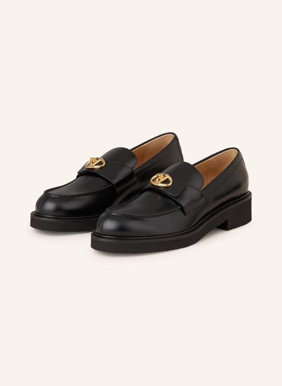 VALENTINO GARAVANI Loafer VLOGO LOCKER SCHWARZ